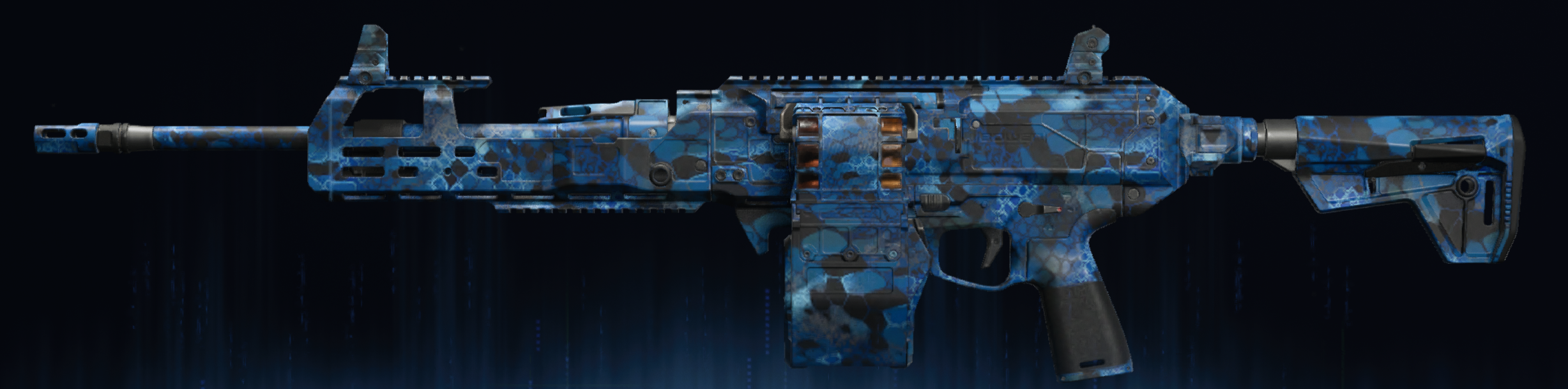 Rendu du camouflage Serpent saphir sur MK.78